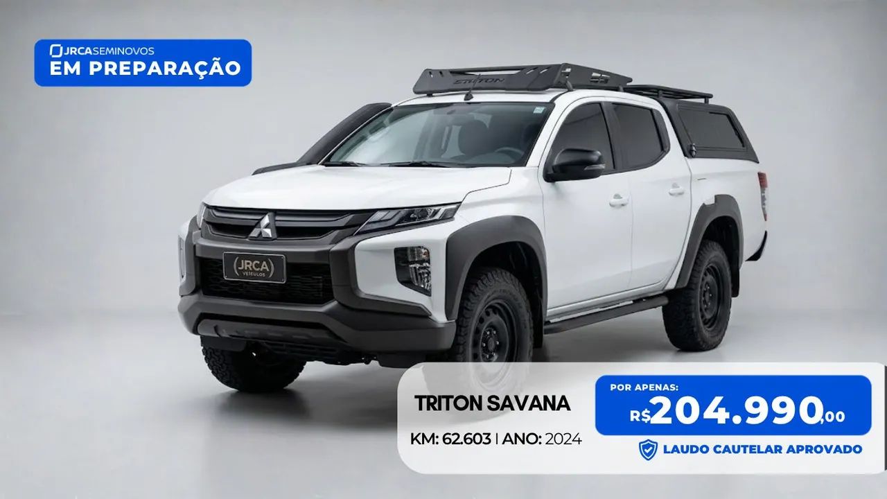 Mitsubishi Triton Triton Savana 2.4 CD 4x4 TB Diesel Aut. 2024