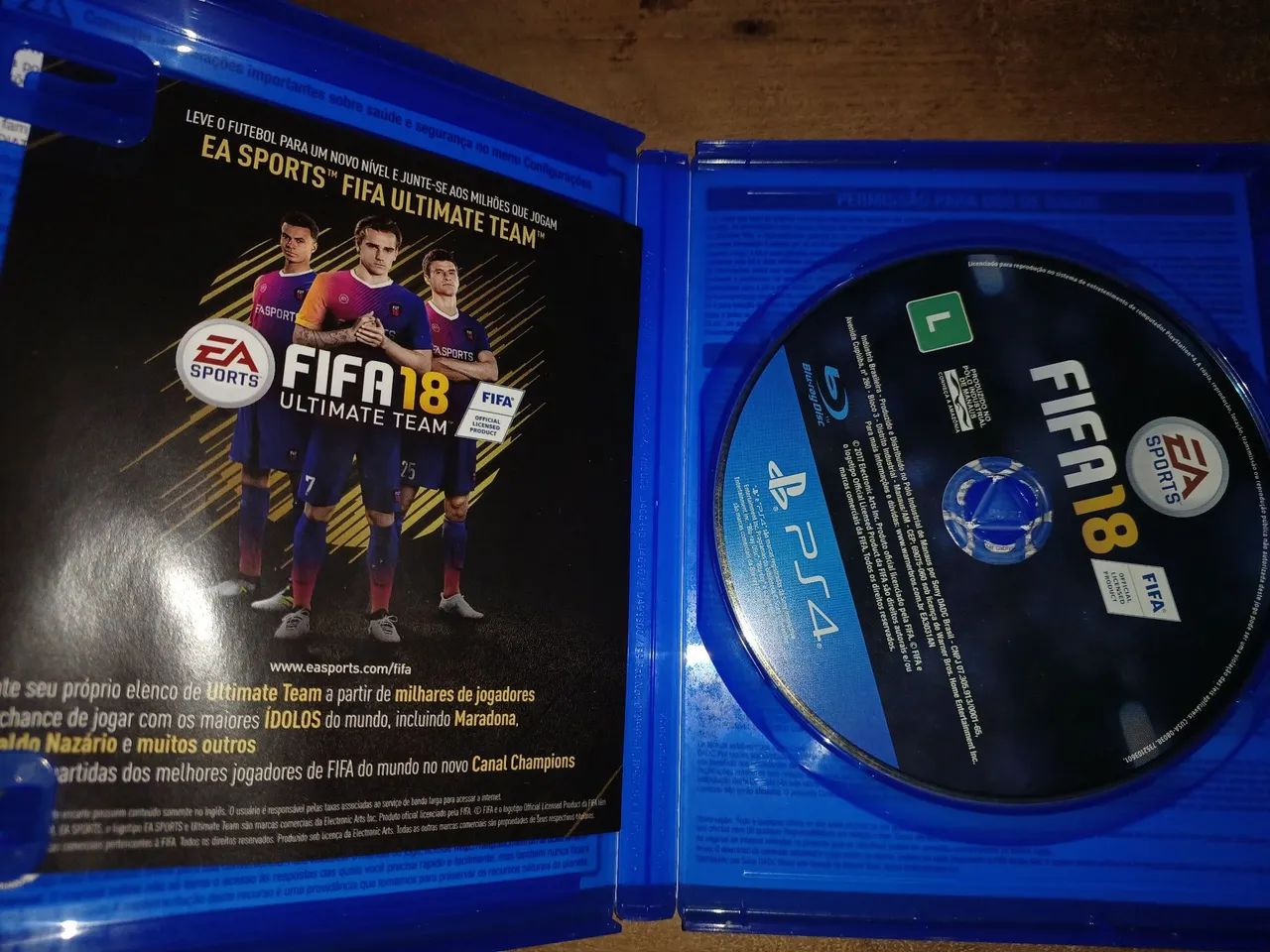 Fifa 18 PS4 original - Jogos de Vídeo Game - Florida, Guaíba