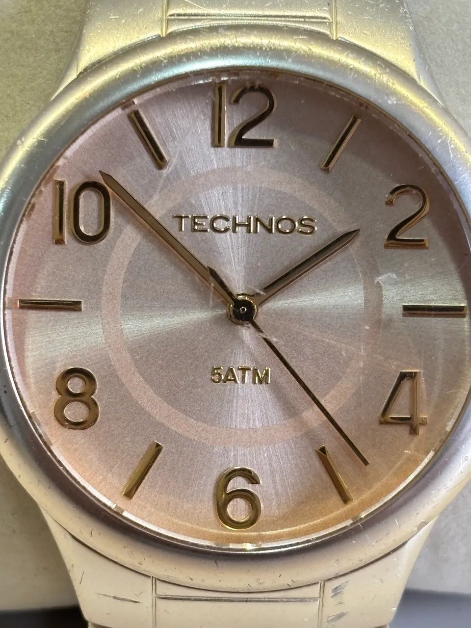 Relógio Technos Feminino Dourado - Foto 5
