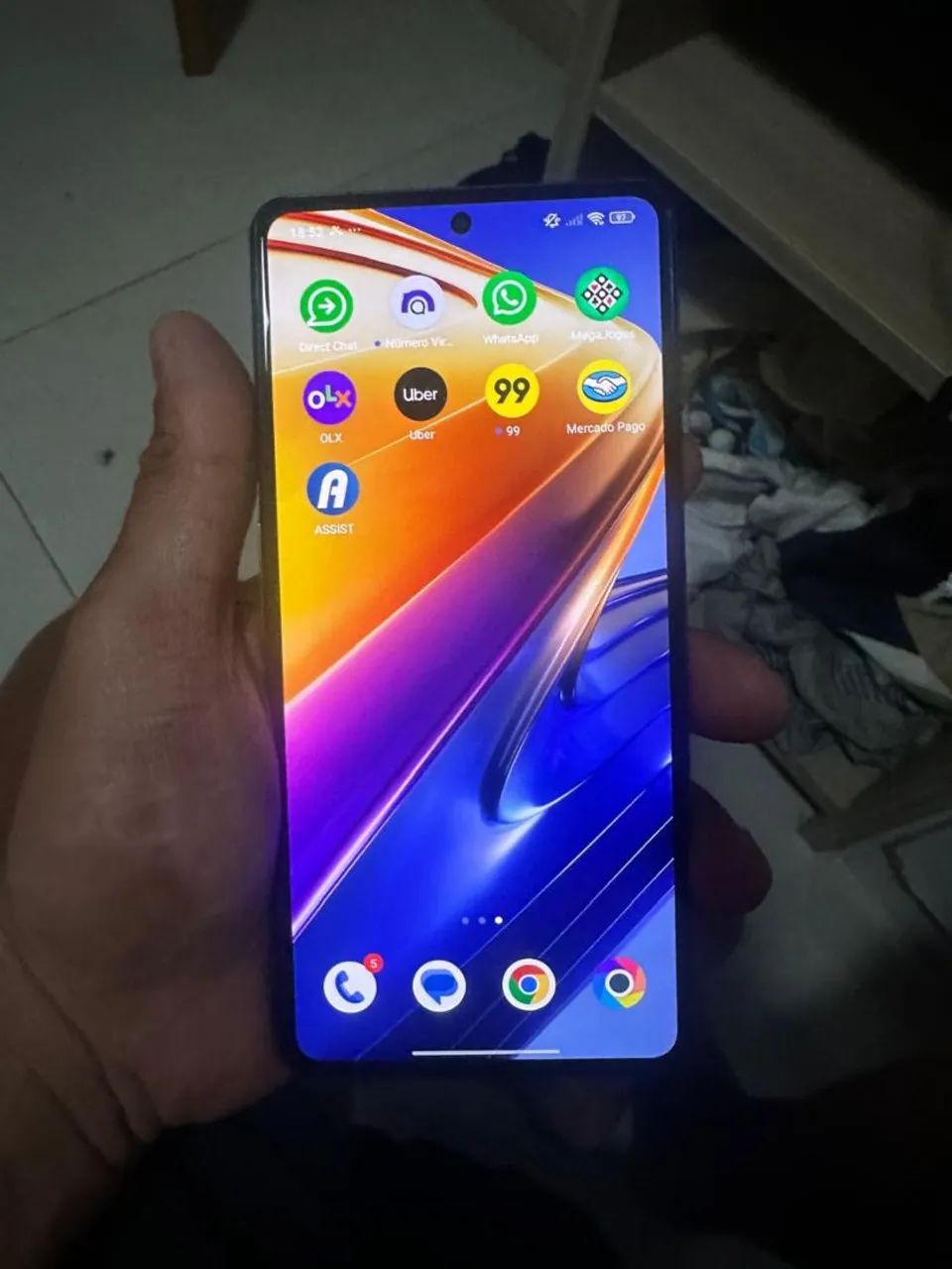 Poco fone f4 GT muito novo ,com caixa