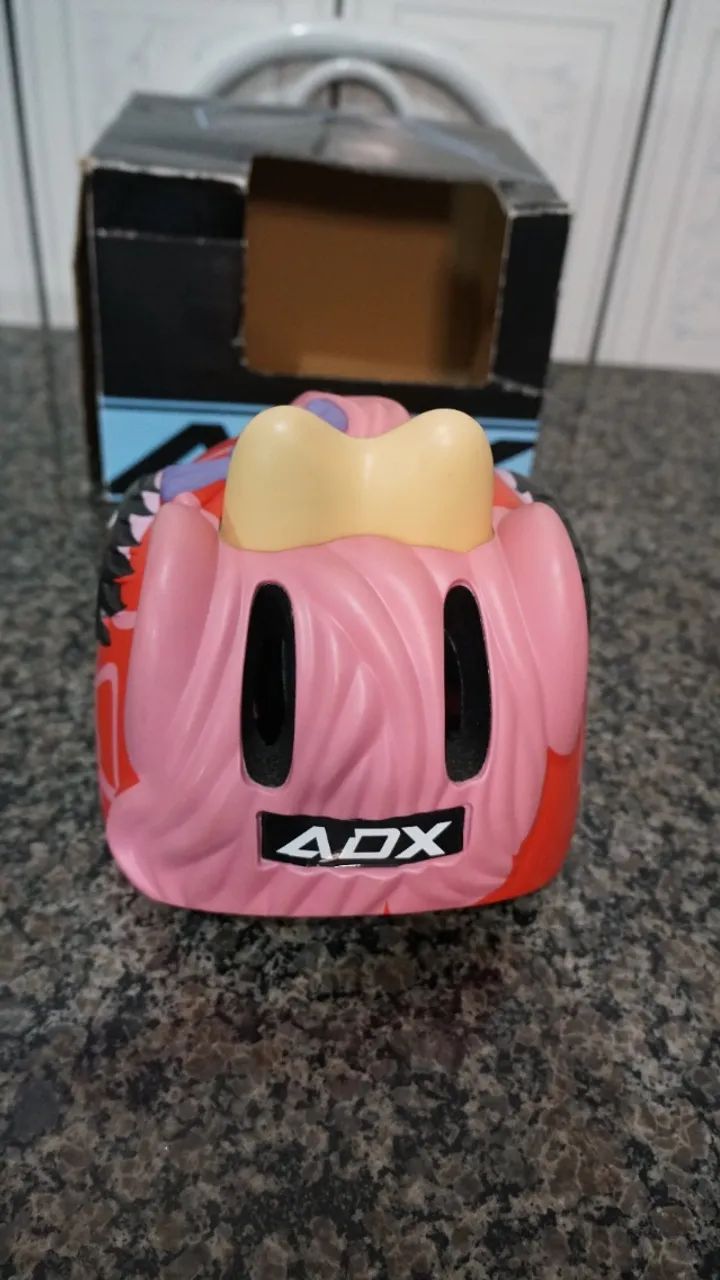 CAPACETE ADX INFANTIL GIRAFA KIDS - Rosa - Foto 5