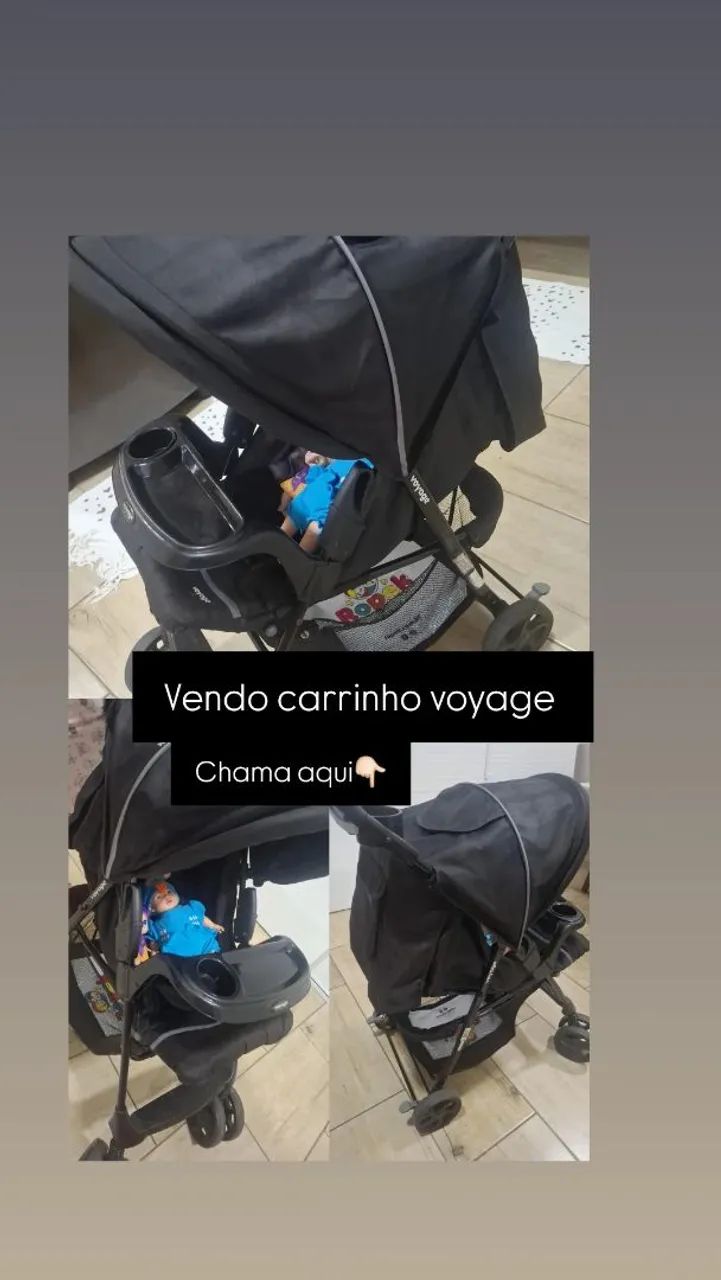 Carrinho de bebe voyage