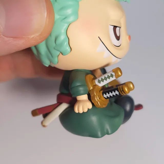 POP MART Labubu Roronoa Zoro One Piece Original - Hobbies e