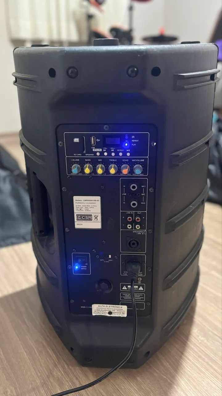 Caixa Ativa CSR 3000A 200w RMS - Foto 3