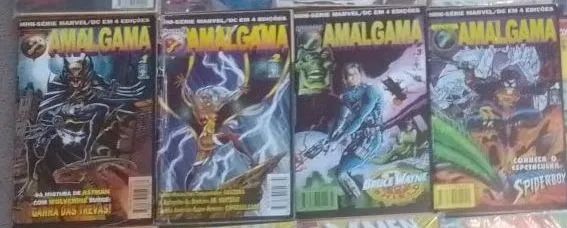 Coleção HQ'S Amalgama DC e Marvel
