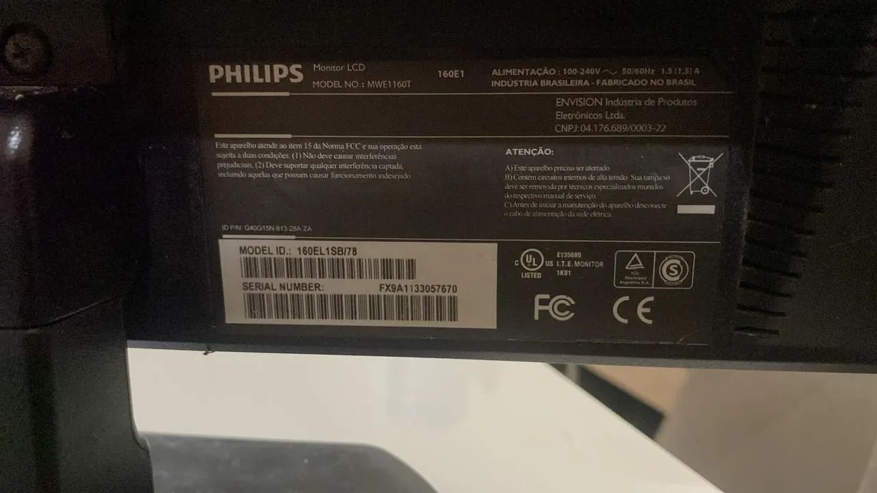 MONITOR PHILIPS MANCHADO - Foto 3