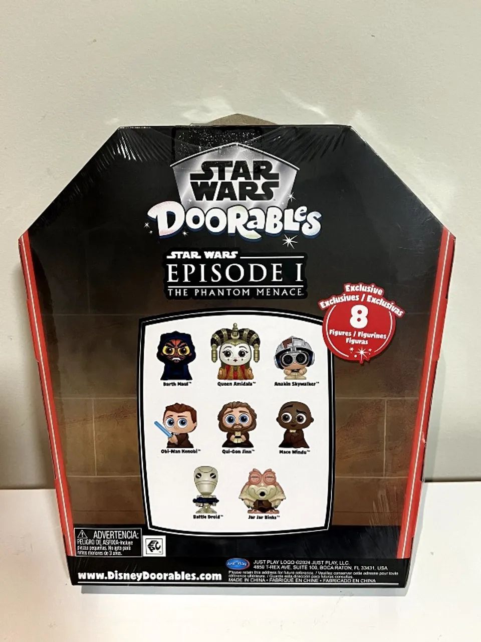 Star Wars doorables episode I the phantom menace novo e original  - Foto 3