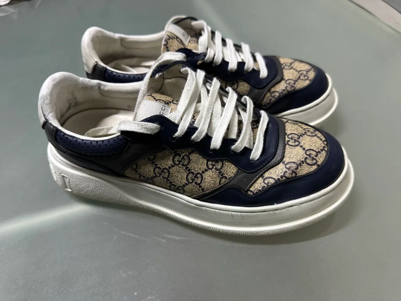 Tenis Gucci Supreme 42  - Foto 5