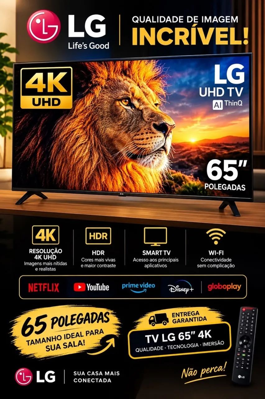 Tv 65 polegadas LG  - Foto 3