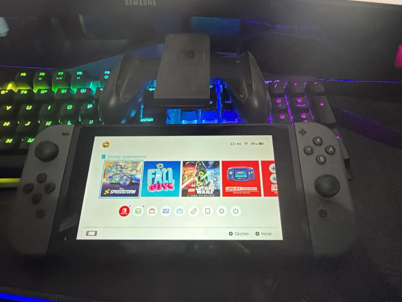NITENDO SWITCH V2 destravado chip externo - Foto 3