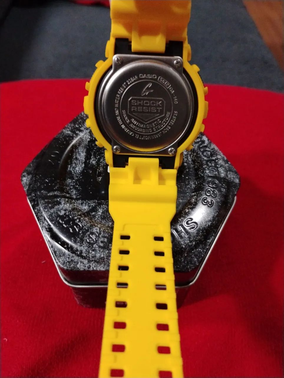 G-shock GA 140 amarelo. - Foto 4