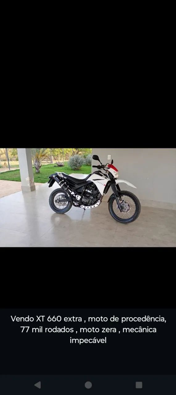 Vendo ou troco XT extremamente nova