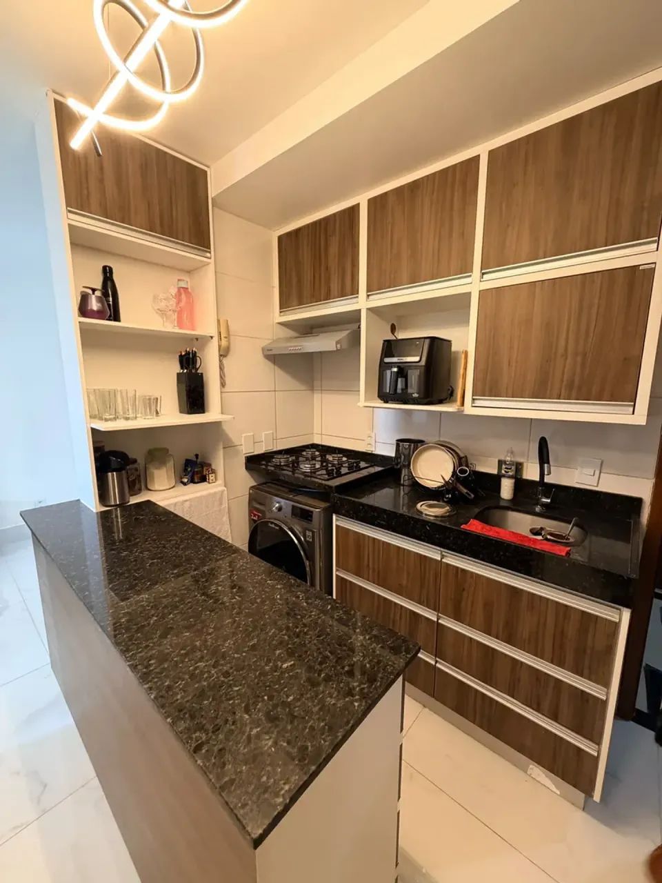 AP 1 QUARTO COM VAGA DE GARAGEM TODO MOBILIADO . - Foto 4