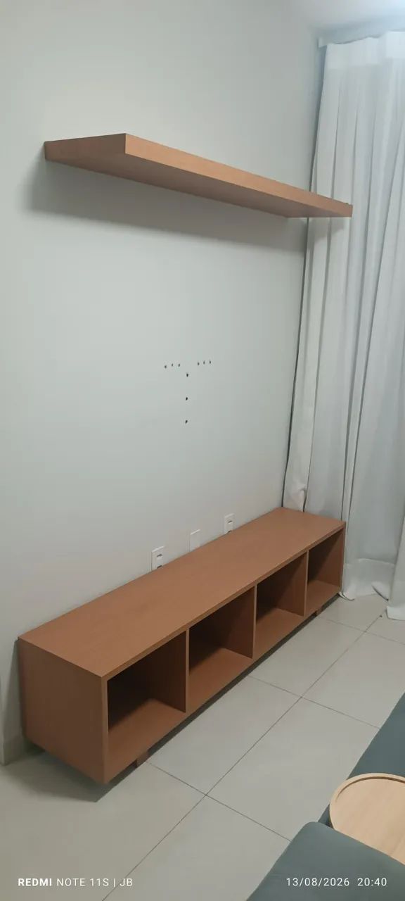 Estante com rack para TV - Foto 3