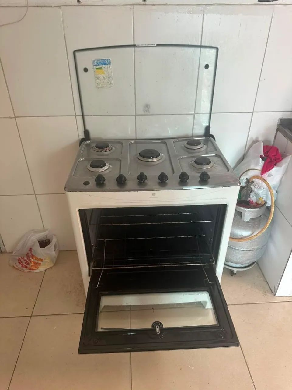Fogão Electrolux 5 bocas branco  - Foto 4