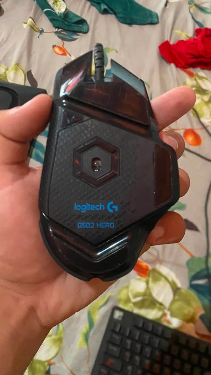 Mouse e teclado gamer 