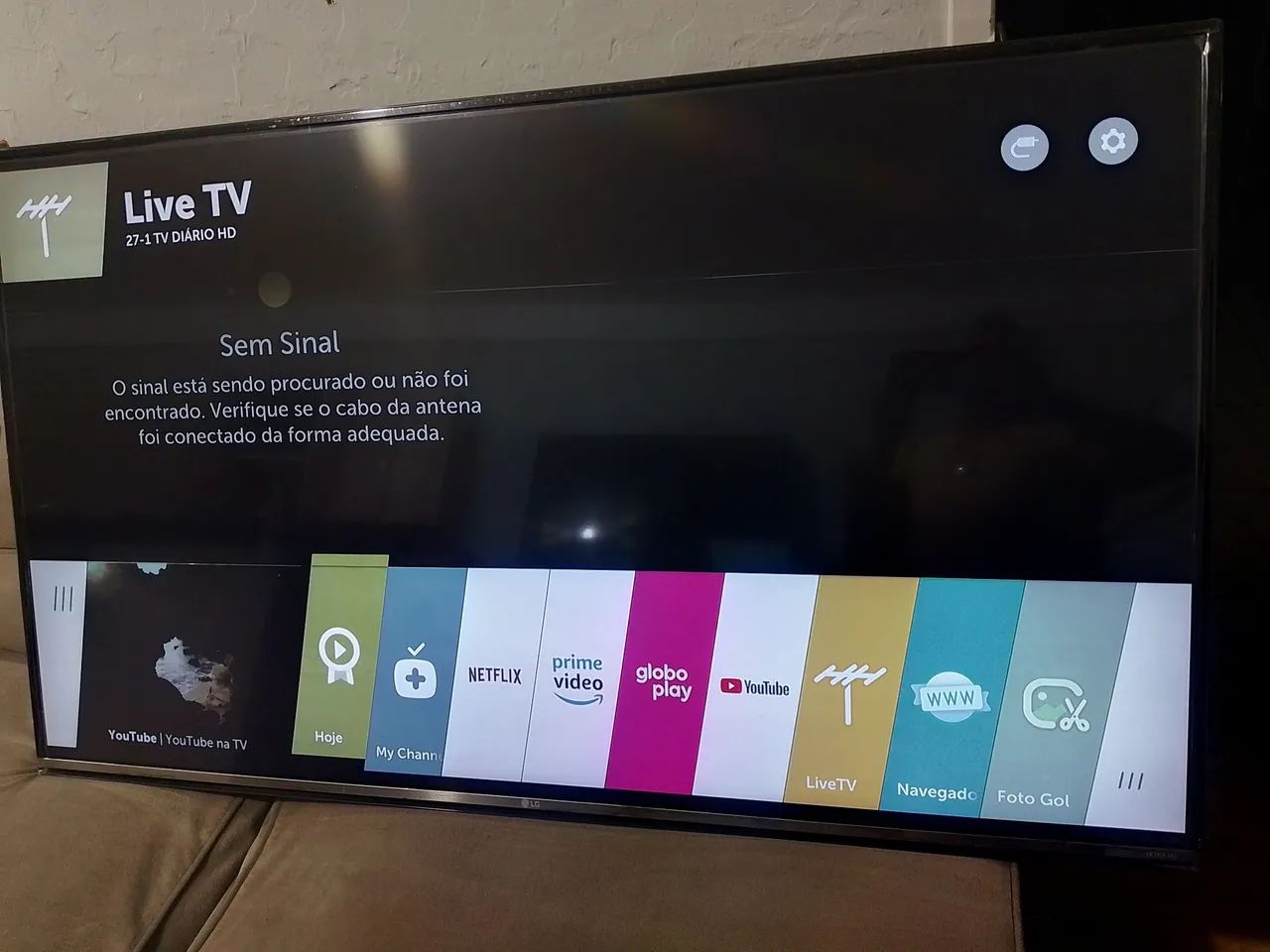smart TV LG 60 polegadas 4K LED completo468284461506242560