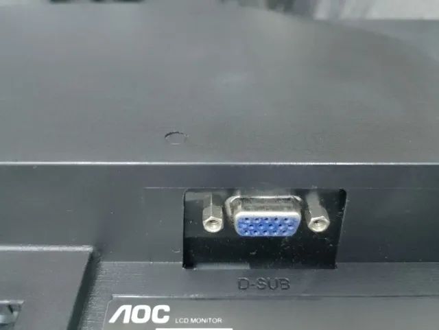 Monitor AOC 18.5"  LED ideal para escritório! - Foto 3