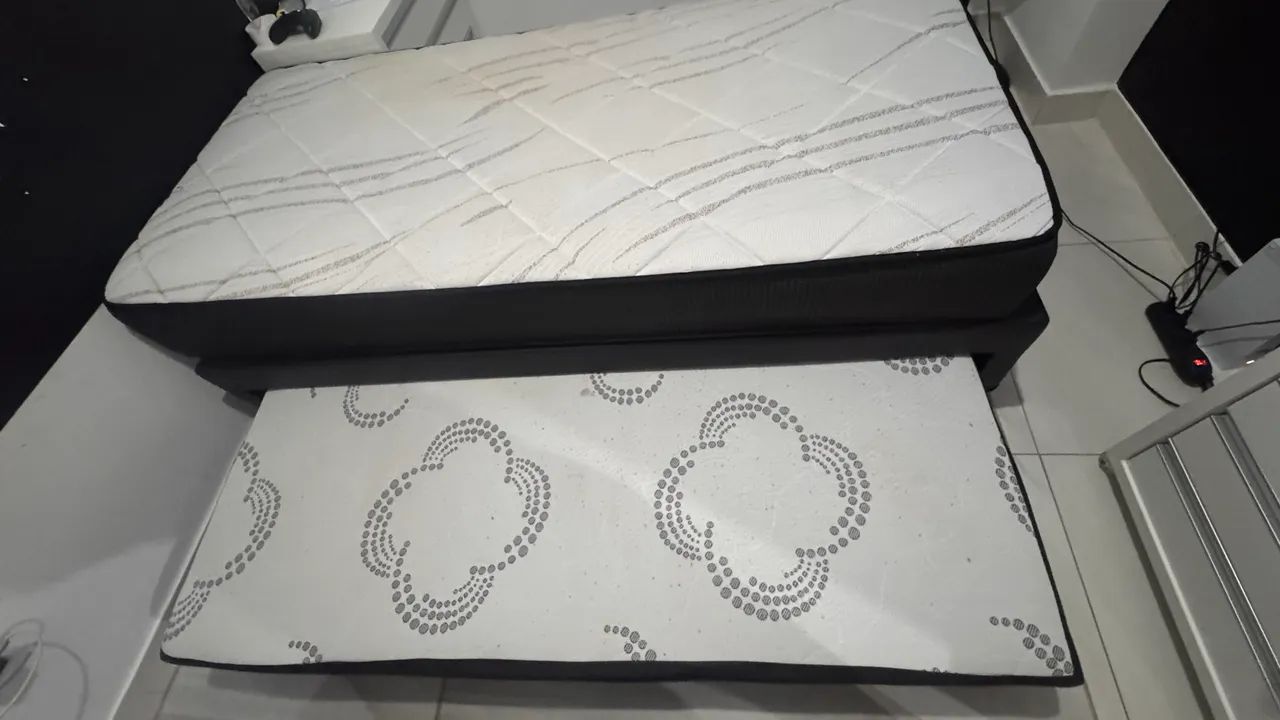 Cama solteiro com auxiliar  - Foto 2
