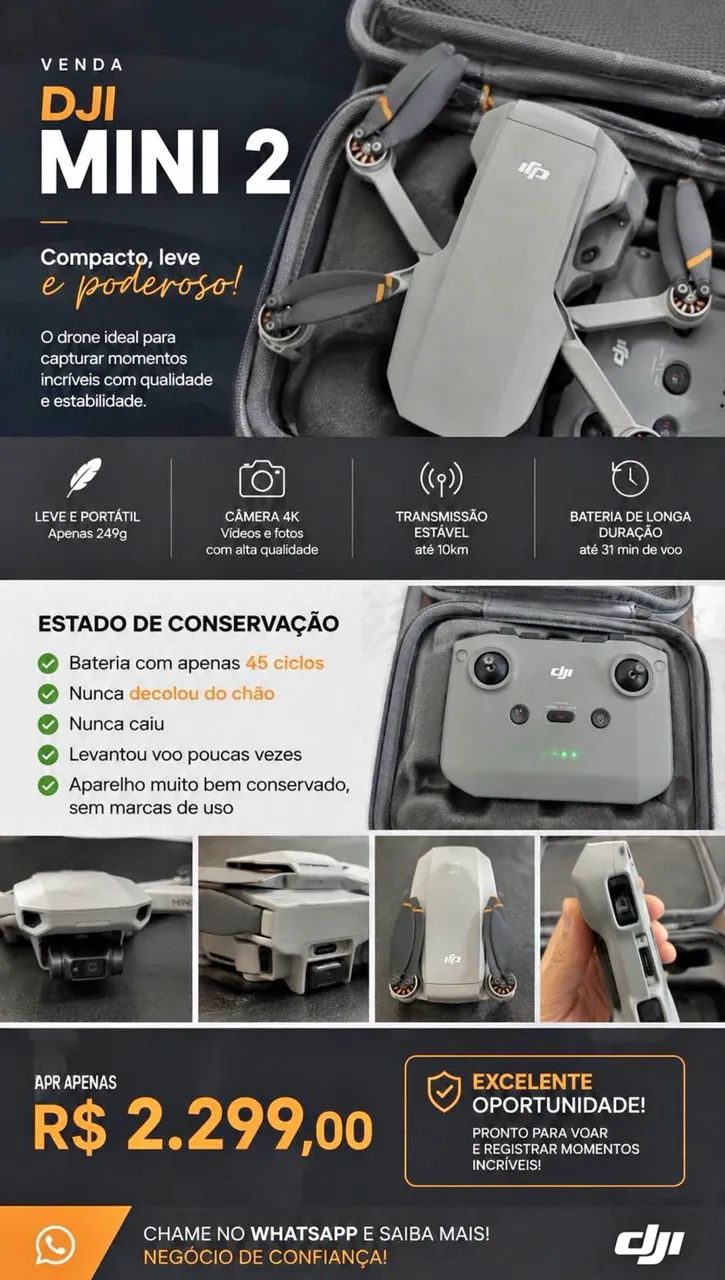 Drone DJI Mini 2 Se - Foto 4