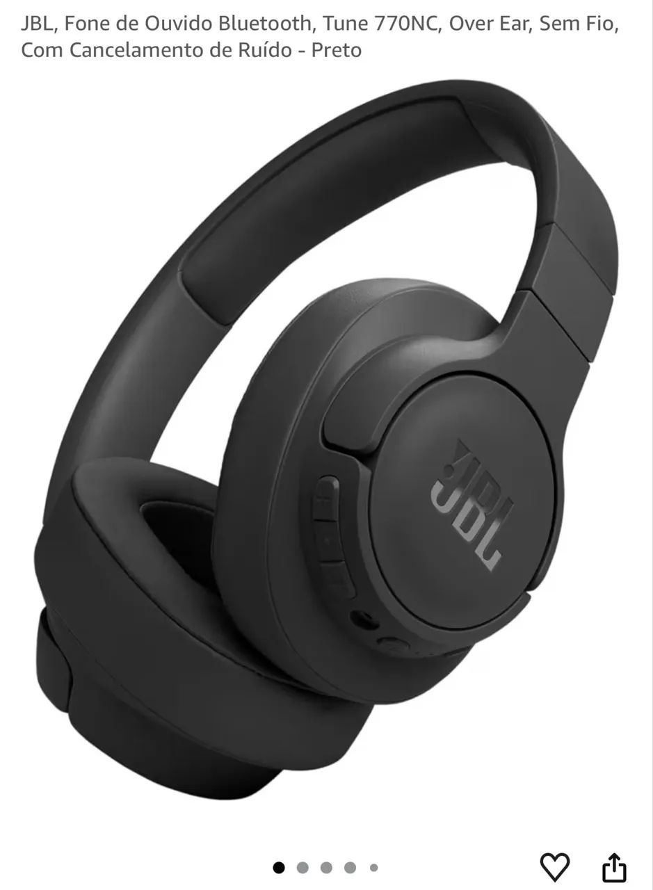 JBL Tune 770NC com cancelamento de ruído - Foto 4