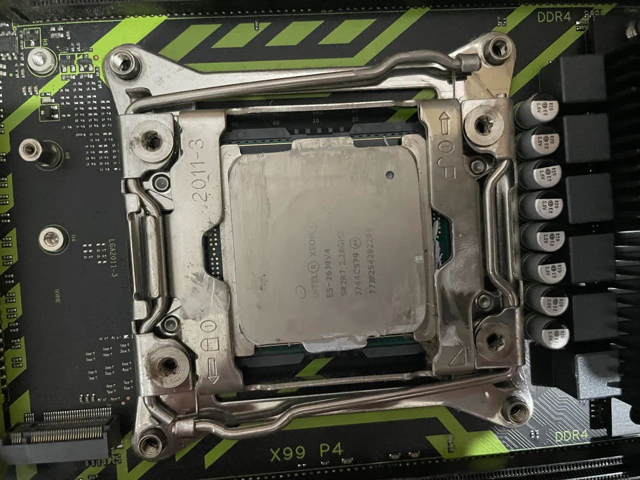 Kit Xeon: Placa-mãe Zsus X99-8D4 + Xeon E5-2630 v4 - Foto 3
