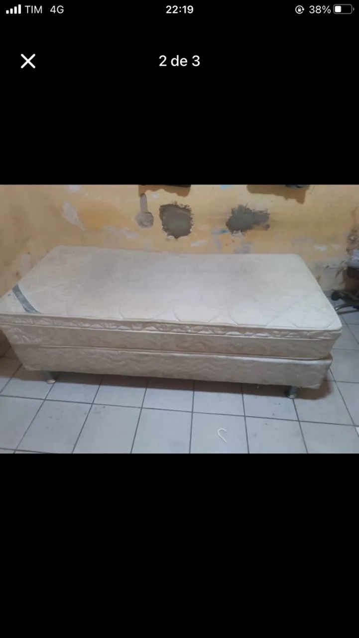 Cama box solteirao nova - Foto 2