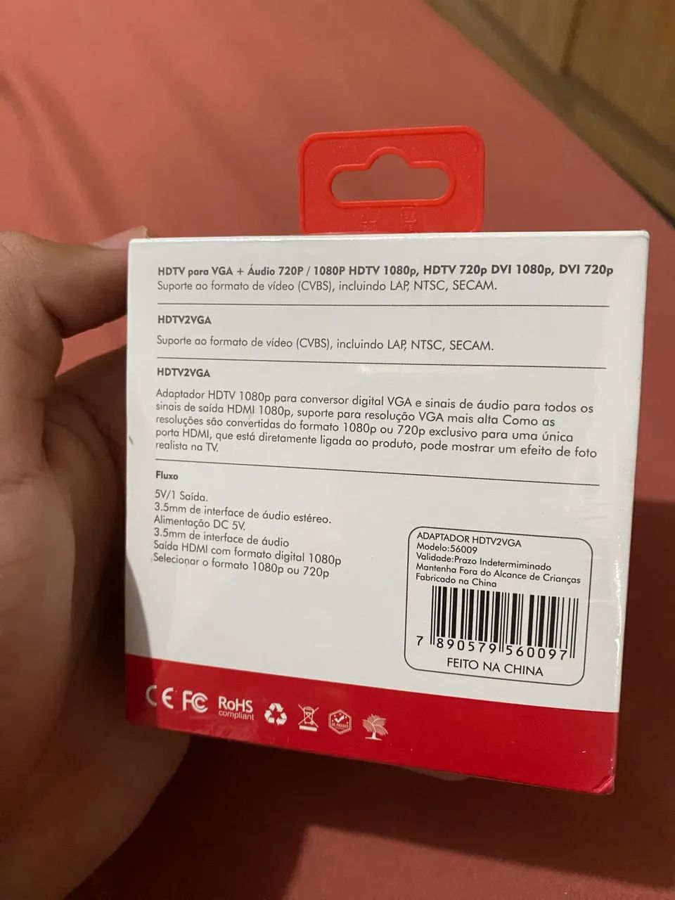 Adaptador/Conversor HDTV pra VGA  - Foto 2