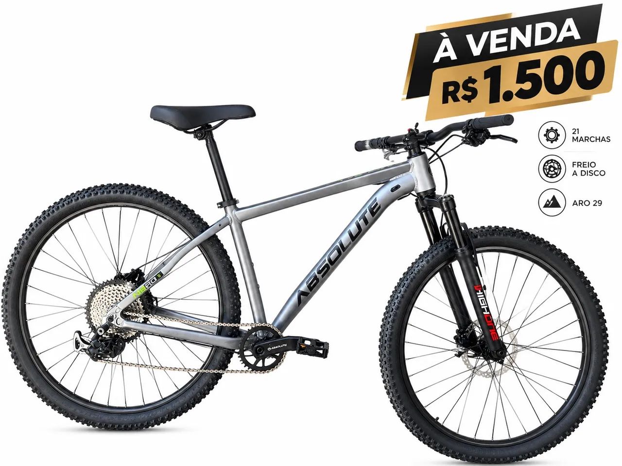 Vendo bicicleta nova 