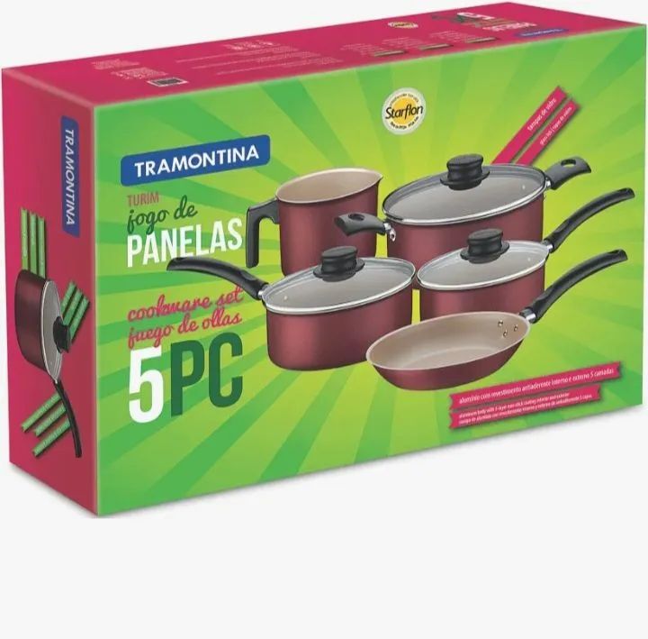 Jogo de panela tramontina 