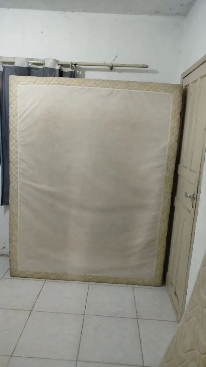Cama casal Queen, base e colchão, entrega grátis - Foto 4
