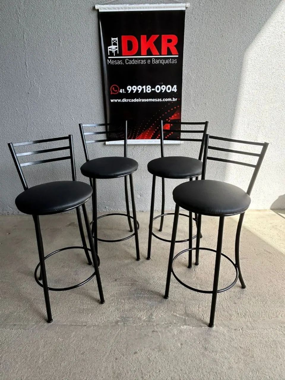 Banquetas de ferro - Foto 4