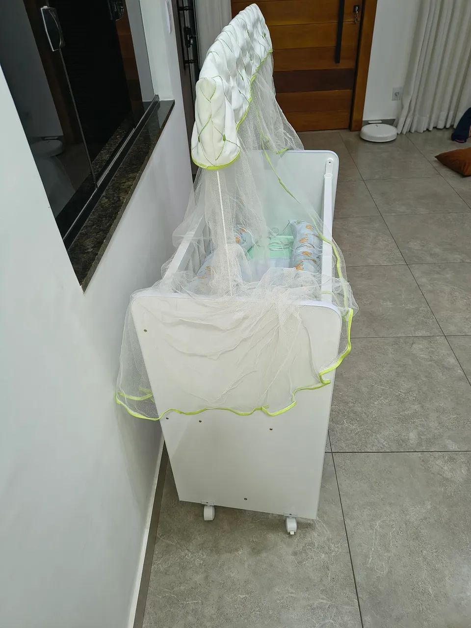 Mini berço novo, usado 1 dia - Foto 4