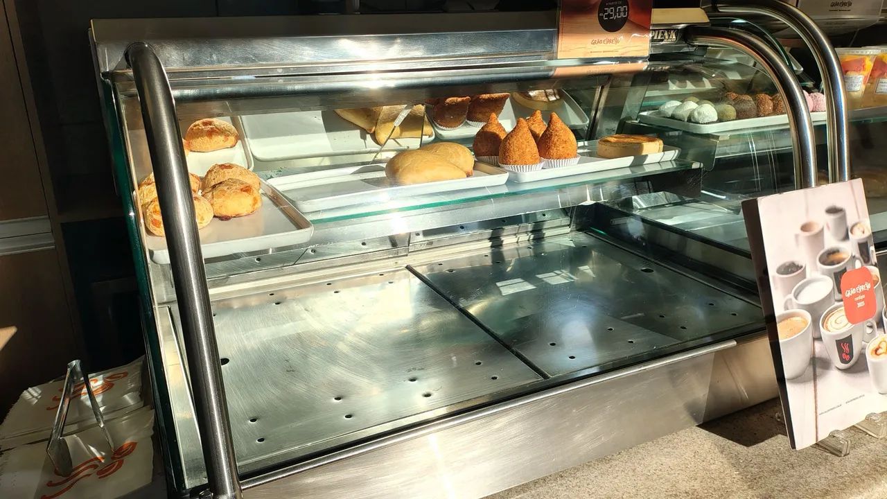 Vitrine quente para salgados PPIENK 