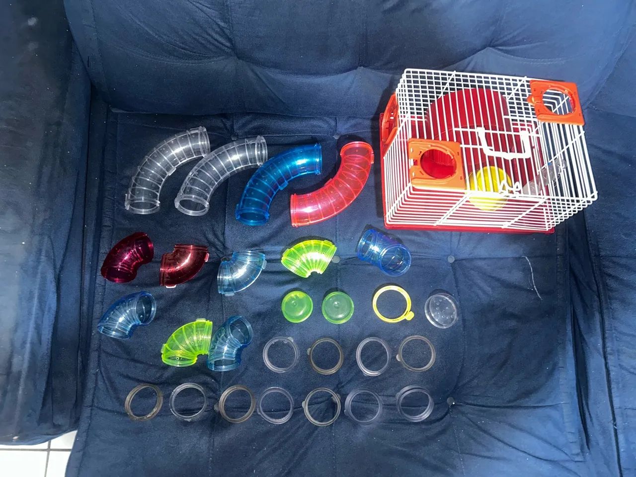 Gaiola para hamster com acessórios - Foto 2