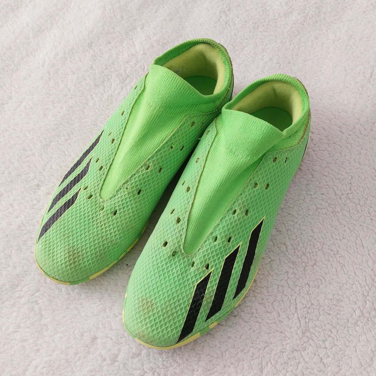 chuteira adidas x speedportal verde 36 - Calçados Esportivos