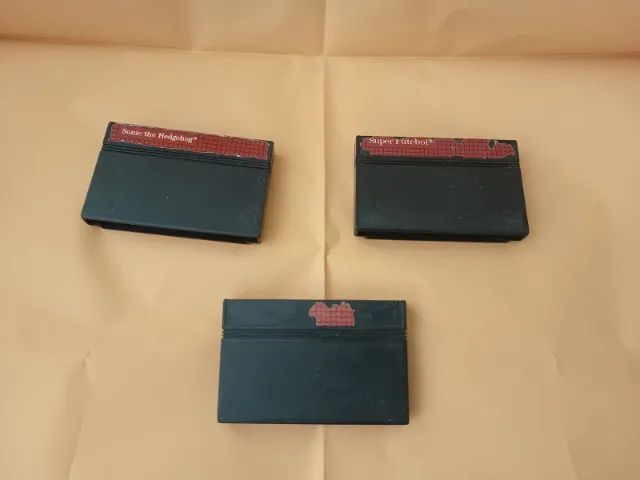 3 Jogos de Master System Originais