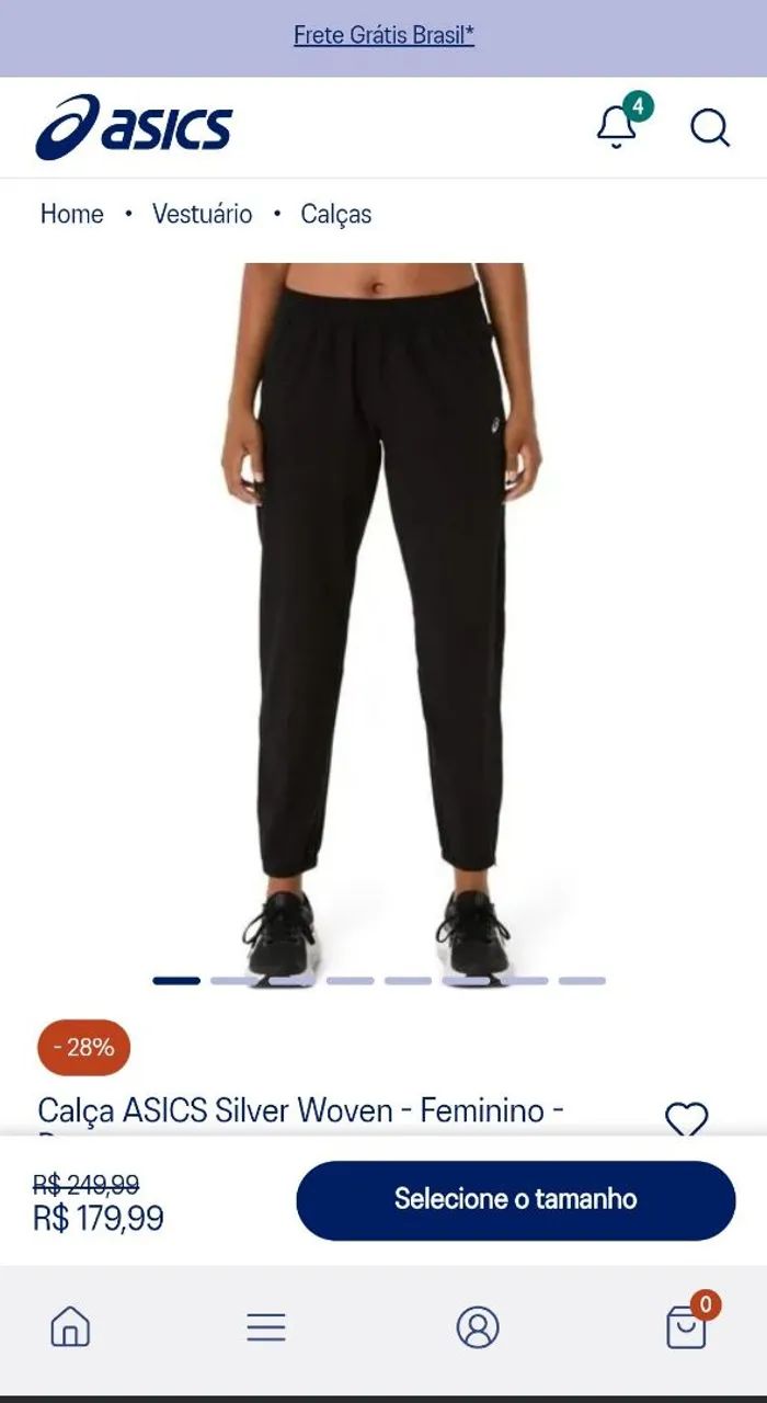 Calça asics - Foto 3