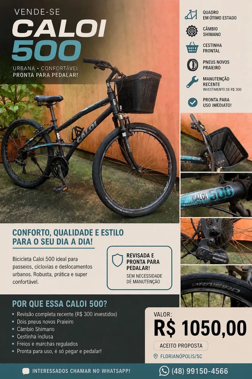 Bike Caloi 500