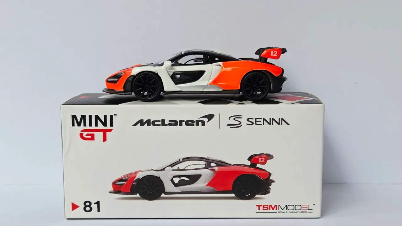 MINI GT McLaren S Senna 1/64 　LHD＆RHDセット Mclaren Senna Usa Exclusive Limited 1:64 Mini Gt Laranja