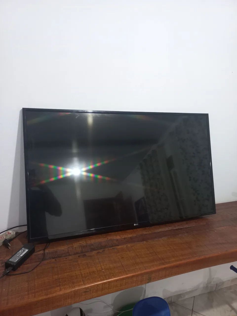TV 50 polegadas LG com defeito