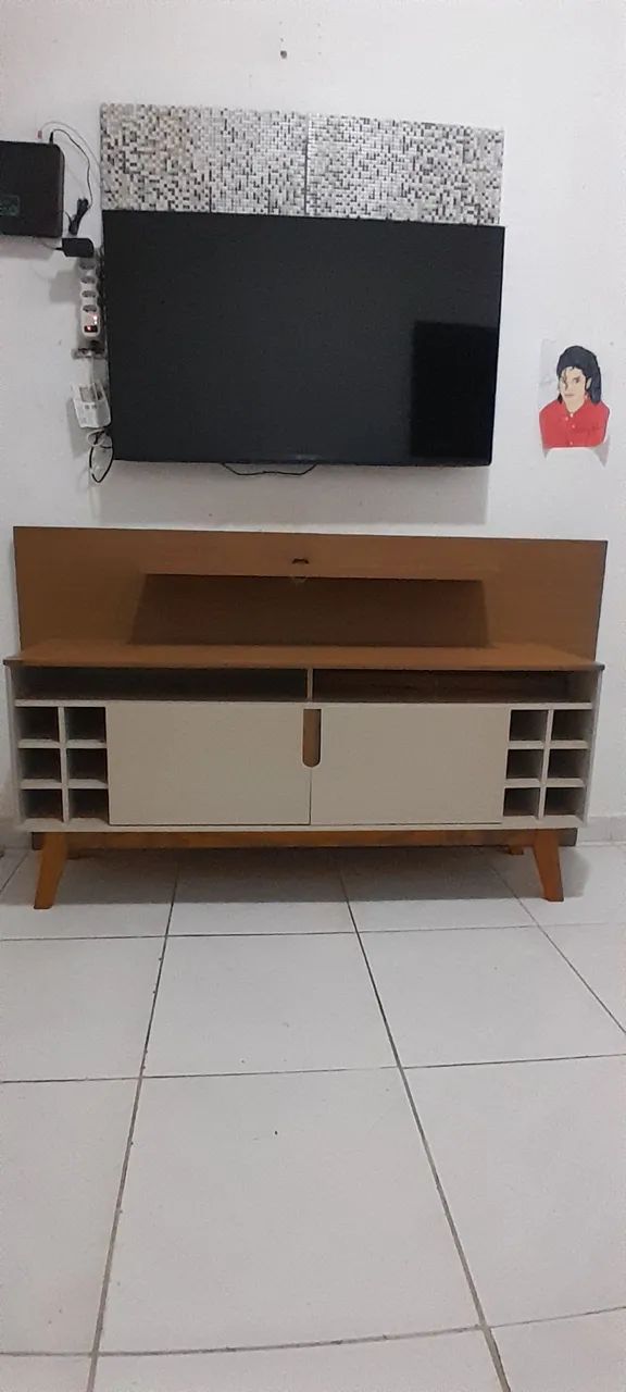 Rack e painel  ótimo estado