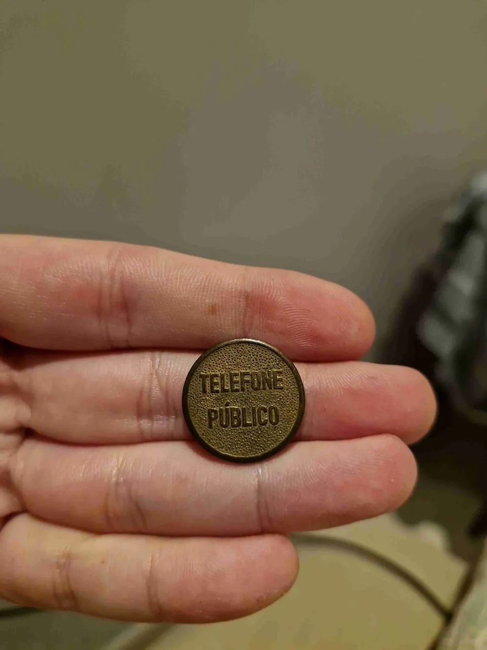 Ficha telefone público antigo  - Foto 4