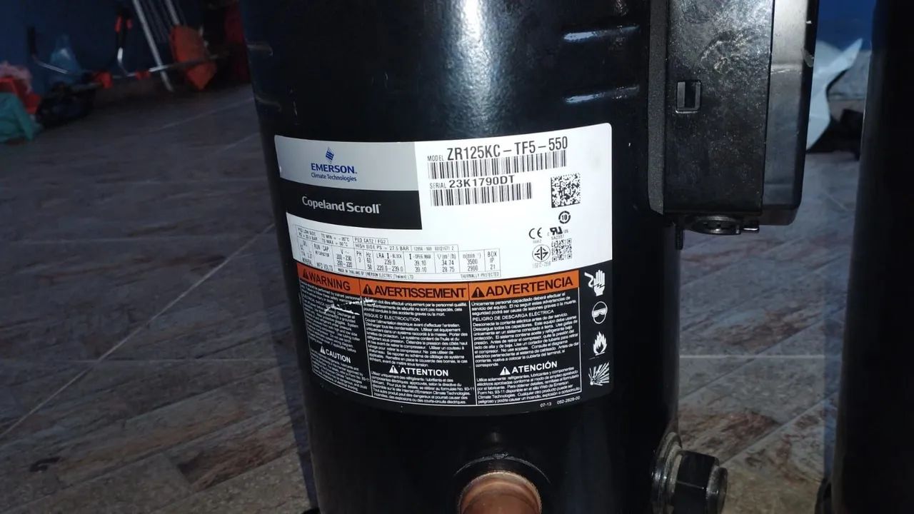 Compressor Copeland Scroll 10 te r 22 - Foto 5
