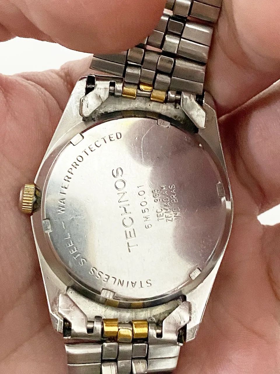 Relógio Technos Riviera Day-Date quartz. - Foto 6