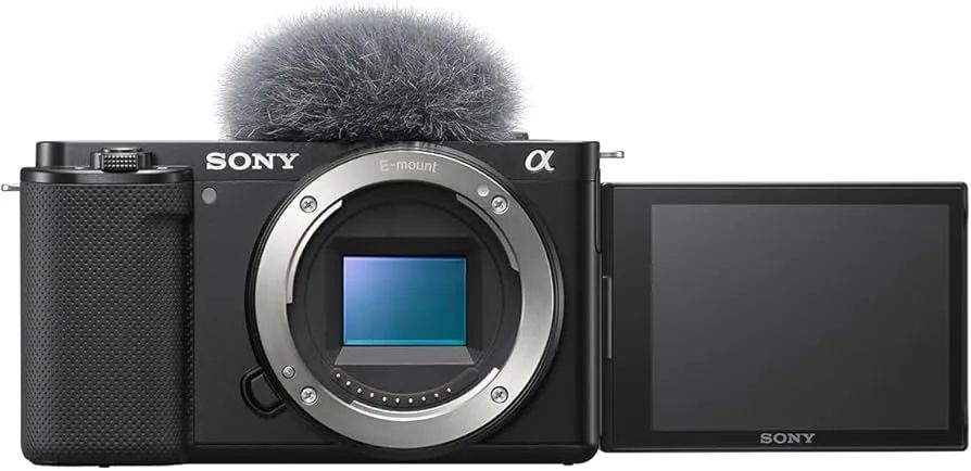 Câmera Sony ZV-E10 + Lente do Kit 16-50mm - Câmeras e Filmadoras
