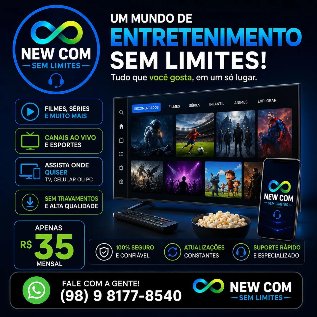 Canal para tv smart