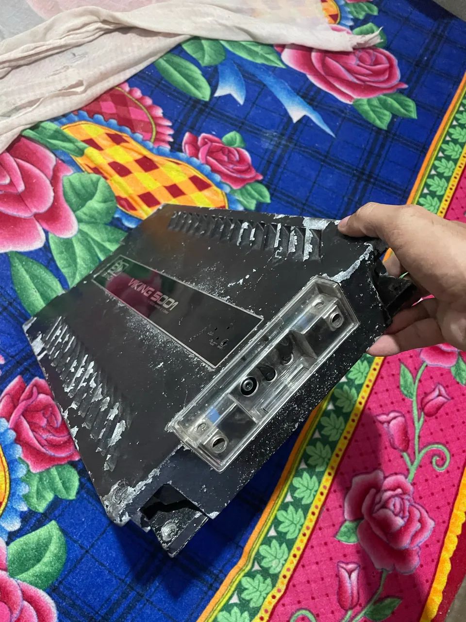 Potência banda 5mil de rms de 1 canal zero funcionando perfeitamente - Foto 5