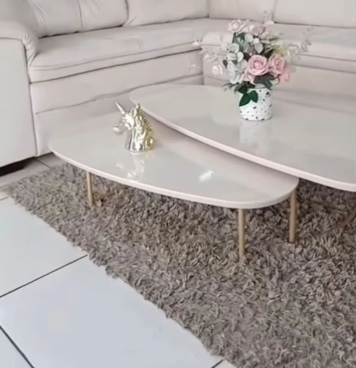 Mesa de centro pétala 