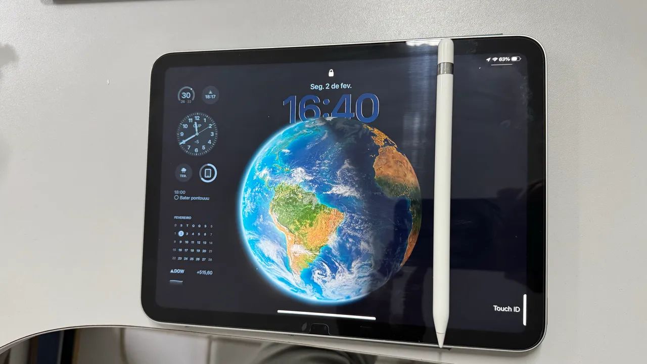 iPad 10 com Apple Pencil original 